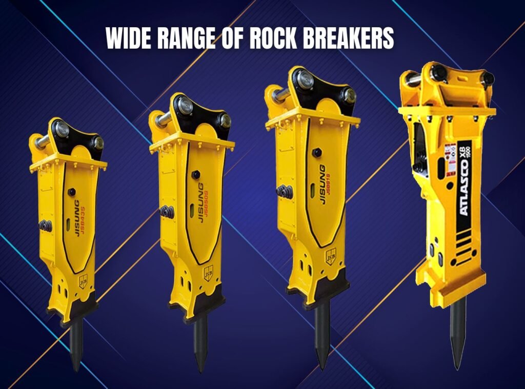 HYDRAULIC ROCK BREAKERS